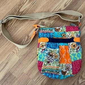 Kate mcRostie Printed Patchwork‎ Bohemian Crossbody Shoulder Bag